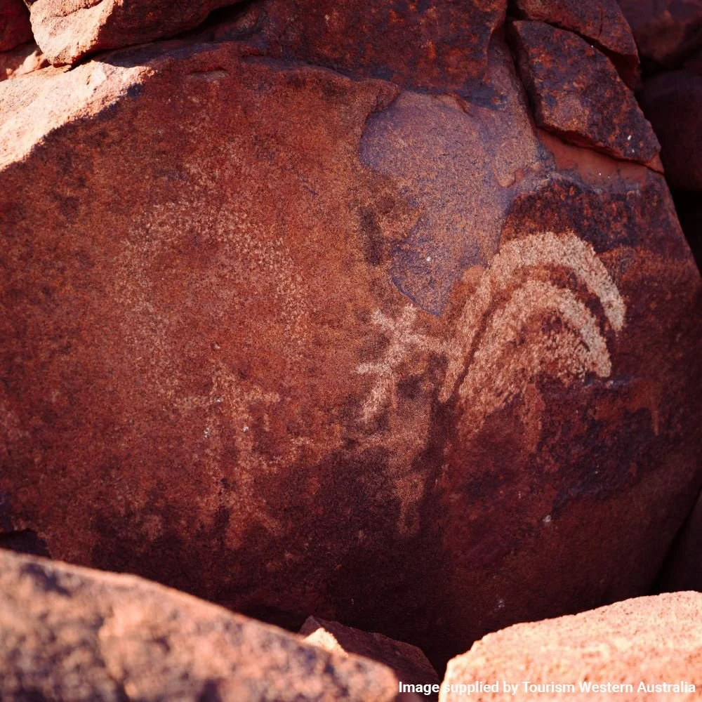 Ancient Petroglyph - Murujuga National Park