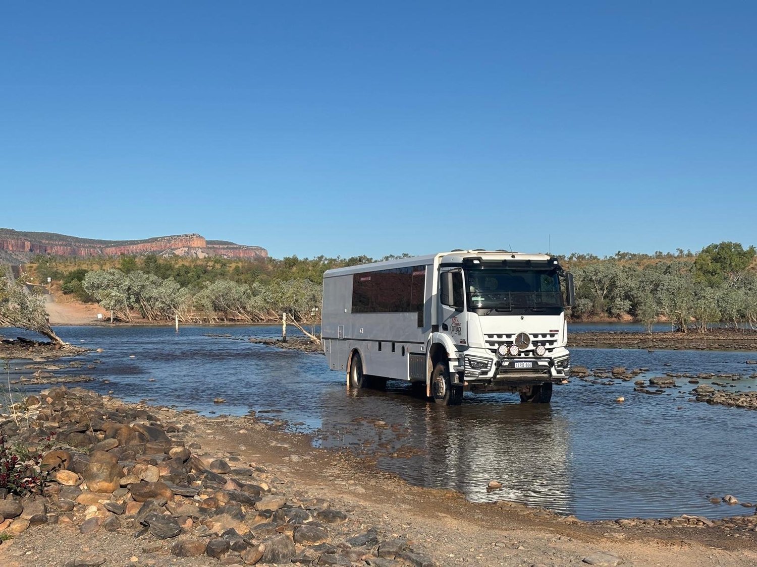 Pentecost River crossing